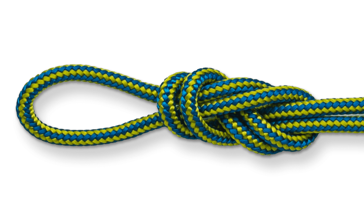 3mm Polyester Accessory Cord - Blue and Yellow